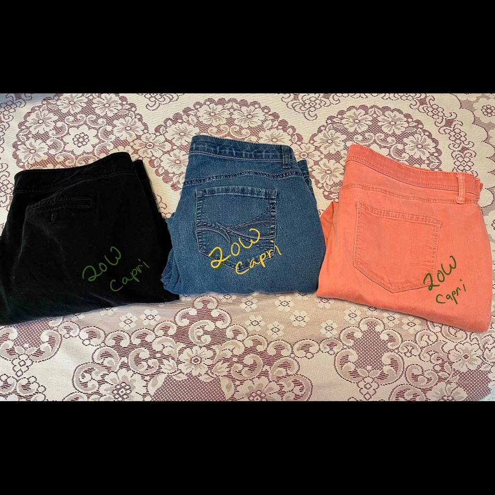 Plus size Capri lot